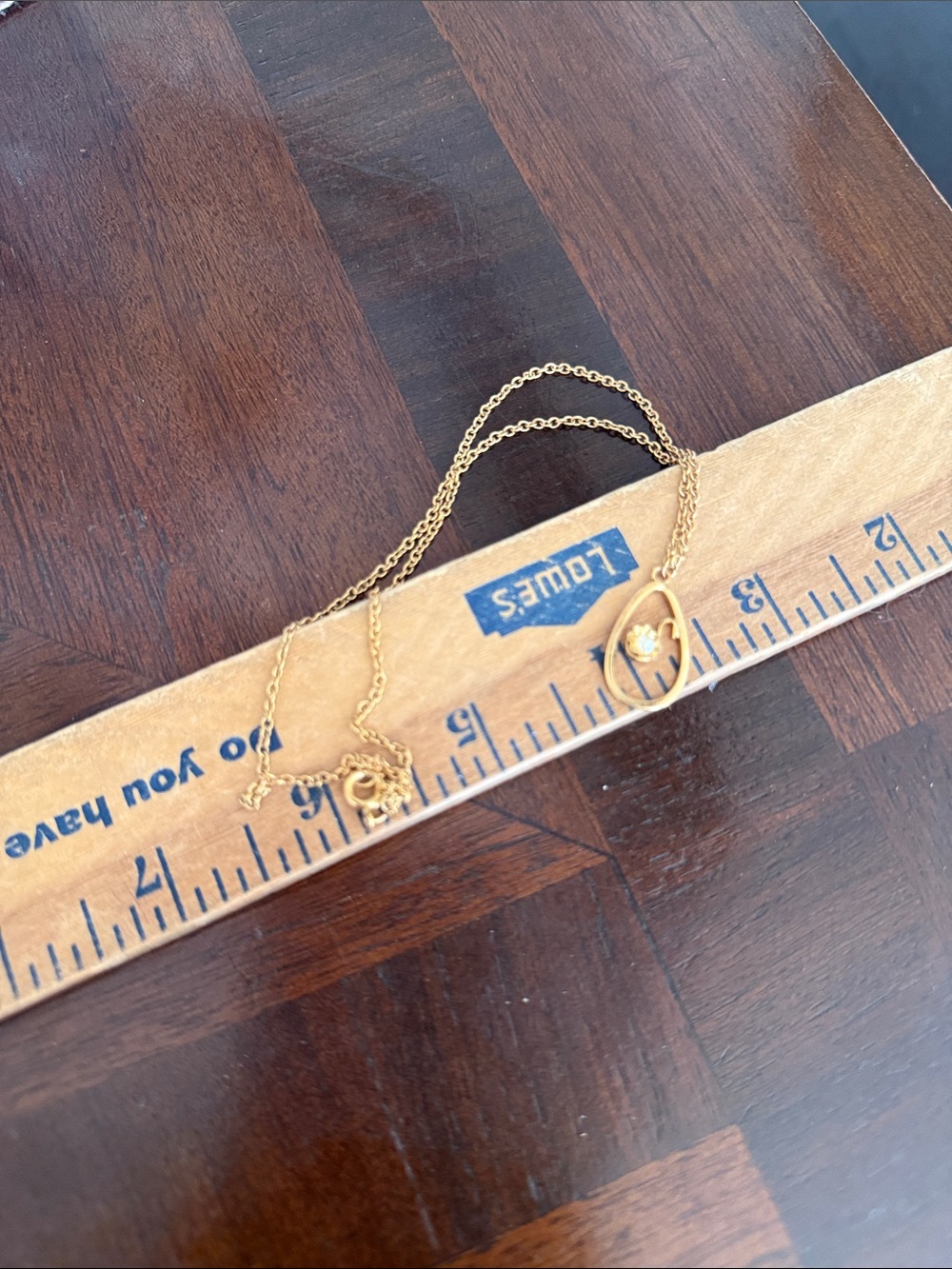 Vintage Hold Tone Necklace